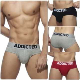 【ADDICTED】經典款LOGO標誌三角褲  AD基本款性感內褲 男士內著 -AD467 《Men Style》