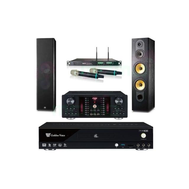 【金嗓】CPX-900 K2R+FNSD A-480N+ACT-8299PRO++SD-803N(4TB點歌機+擴大機+無線麥克風+喇叭)