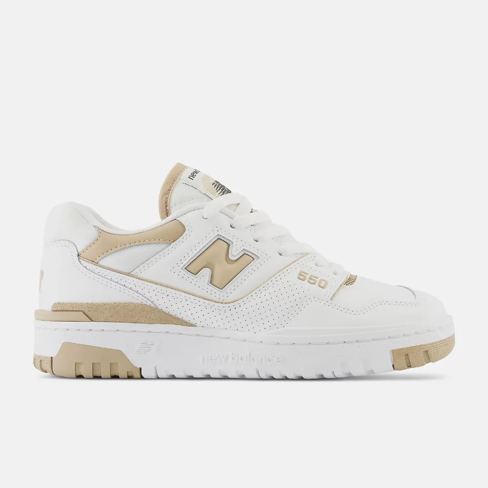 【NEW BALANCE】NB 休閒鞋 女鞋 運動鞋 白奶茶 BBW550BT-B楦