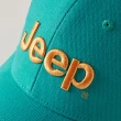 【JEEP】品牌LOGO刺繡休閒棒球帽(綠)