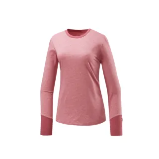 【Mountneer 山林】女環保紗保暖圓領上衣-玫紅-42P20-38(t恤/女裝/上衣/休閒上衣)