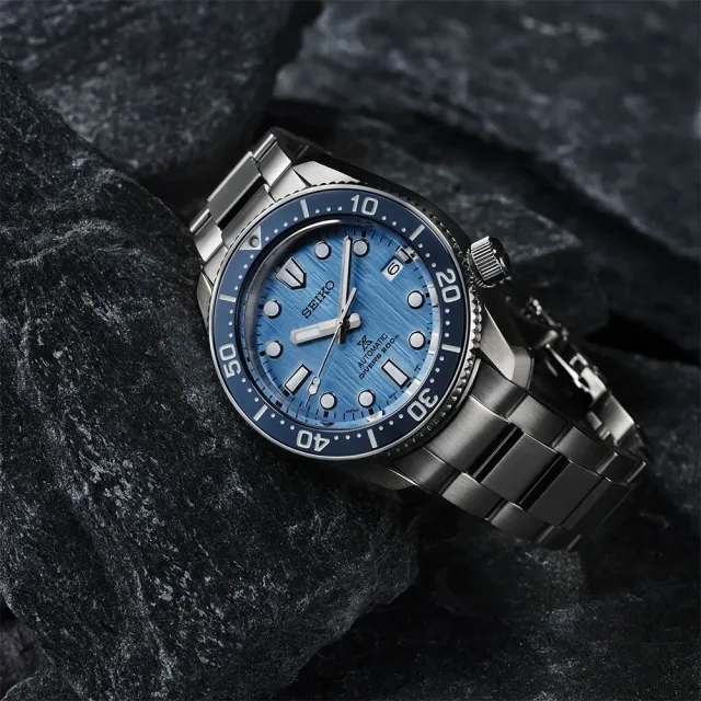 SEIKO 精工】Prospex 愛海洋極地冰川200米潛水機械錶1968現代詮釋版 