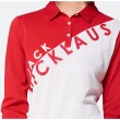 【Jack Nicklaus 金熊】GOLF女款彈性吸濕排汗POLO/高爾夫球衫(紅色)