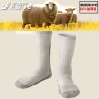 【極雪行者】SW-MRN01美麗諾羊毛66%襪身襪底超厚長筒厚型羊毛保暖襪(冬季保暖/滑雪出行/出國旅遊)