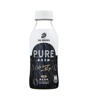 【金車/伯朗】Pure Brew美式咖啡350mlx24入/箱