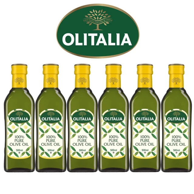 Olitalia 奧利塔 純橄欖油禮盒組(500mlx6瓶)
