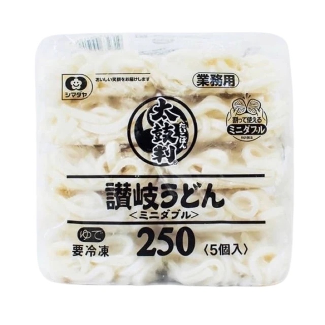 RealShop 真食材本舖 日本太鼓判讚岐さぬき烏龍麵1kg/包(每包5片-共8包)