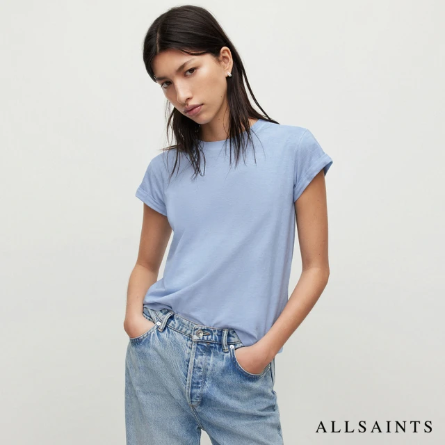 ALLSAINTS ANNA 短袖T恤MOON BLUE(修