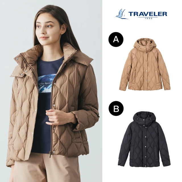 TRAVELER 旅行者 女款撥水羽絨外套＿232TR911(防潑水/羽絨外套)