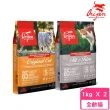 【Orijen】歐睿健-貓無穀配方 1kg/2.2lb*2包組(貓糧、貓飼料、貓乾糧)