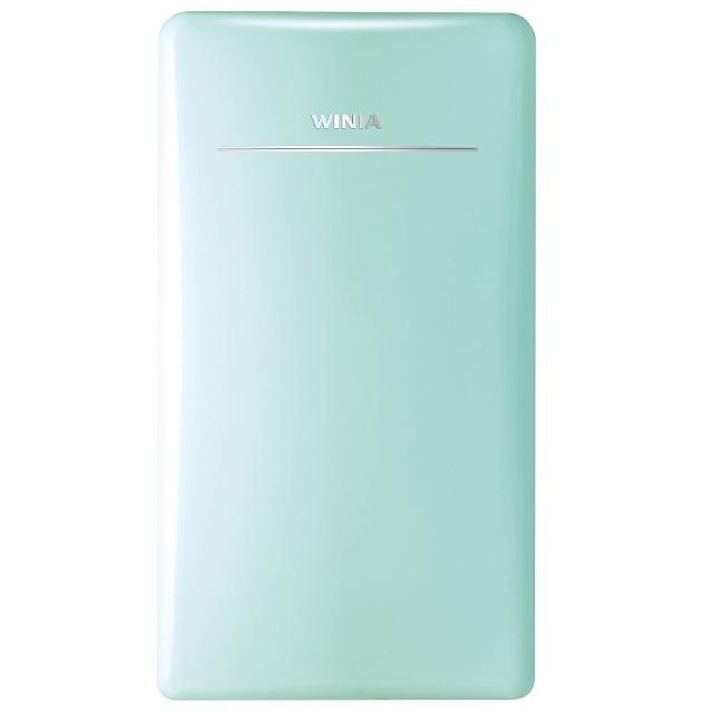 【WINIA】韓系復古式120L定頻單門冰箱 DSR-M12GH 僅運送無安裝(薄荷綠)