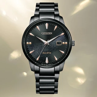 【CITIZEN 星辰】PAIR系列 光動能時尚腕錶 39.2mm(BM7595-89E)