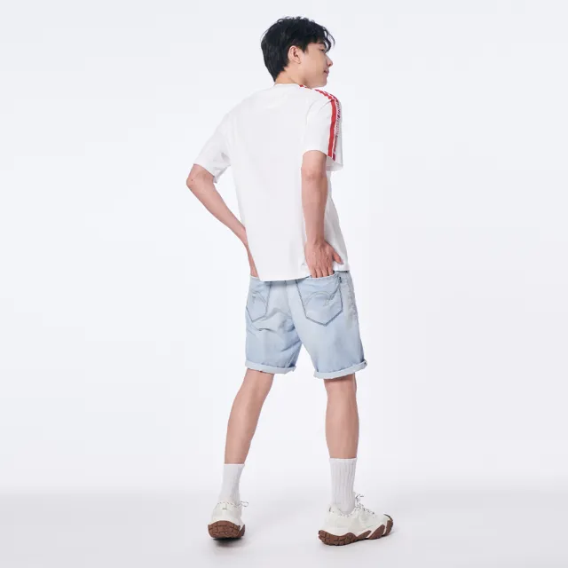 【5th STREET】男裝輕磅控溫短褲-漂淺藍