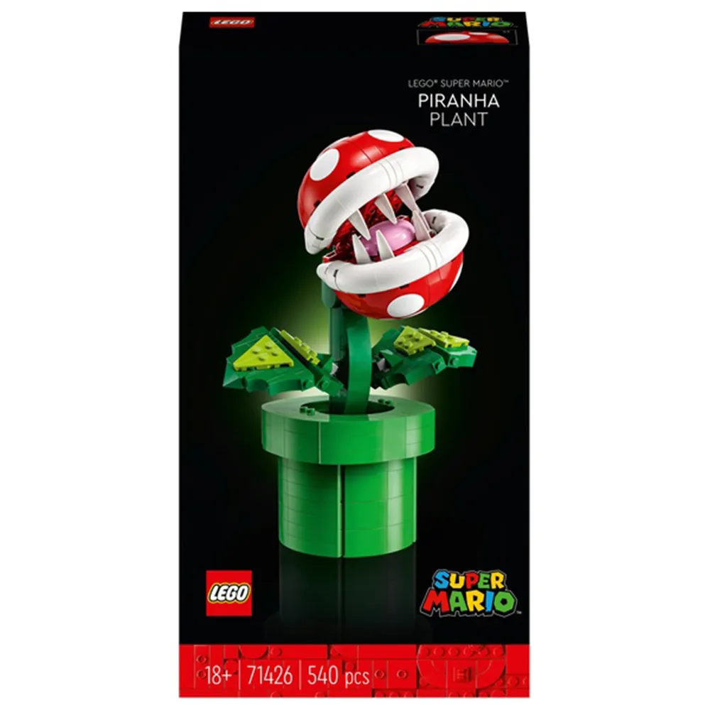 【LEGO 樂高】71426 Mario超級瑪利歐系列 吞食花(積木 模型 擺飾)