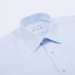 【ROBERTA 諾貝達】男裝 藍色長袖襯衫-奧地利素材(台灣製 易洗好整理)