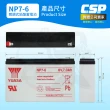 【CSP】YUASA湯淺NP7-6閥調密閉式鉛酸電池6V7Ah(不漏液 免維護 高性能 壽命長)