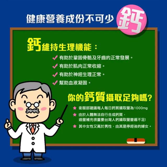 【健康優見】雙效鈣鎂2:1強效錠x10瓶(60錠/瓶)(檸檬酸鈣+海藻鈣添加)-永信監製