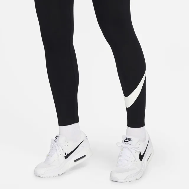 【NIKE 耐吉】長褲 女款 運動褲 緊身褲 AS W NSW NK CLSC GX HR TGHT SW 黑 DV7796-010