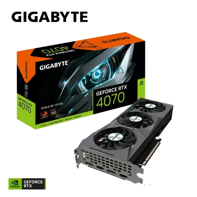 GIGABYTE 技嘉】東芝1TB 外接☆ 雙11 GeForce RTX 4070 EAGLE OC V2