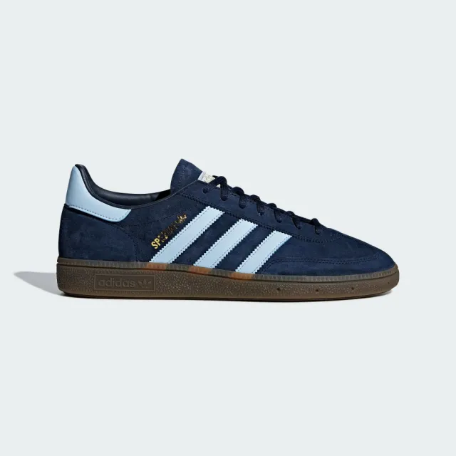 adidas 愛迪達】休閒鞋男鞋女鞋運動鞋三葉草HANDBALL SPEZIAL 藍BD7633