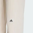 【adidas 愛迪達】長褲 女款 運動褲 亞規 LOUNGE KN PT 米白 IP0746