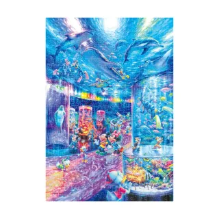 【TENYO】500透明小片拼圖 迪士尼水族館