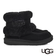 【UGG】童鞋/靴子/厚底靴/雪靴/Ultra Mini UGG Fluff(黑色-UG1143701KBLK)