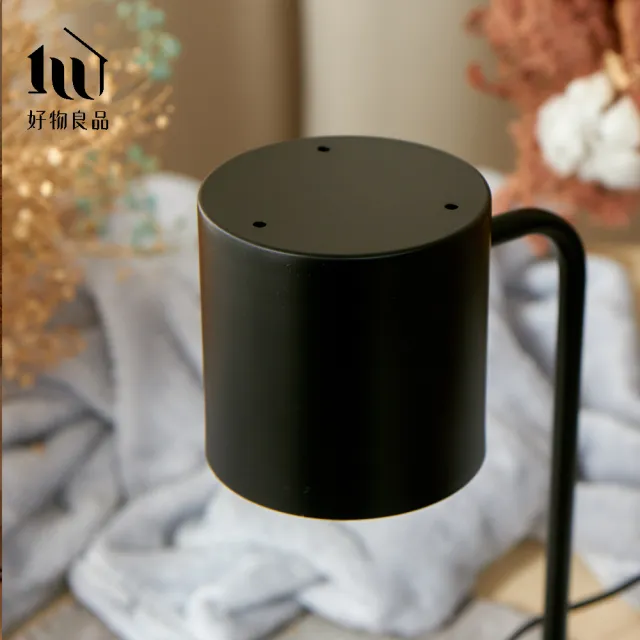 【好物良品】北歐簡樸融蠟燈桌面氣氛夜燈|附燈泡(氛圍燈 室內芳香 桌上檯燈 香氛蠟燭 擴香)