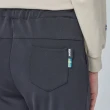 【moz】瑞典 駝鹿 微刷毛科技複合鬆緊休閒褲(積雲灰)
