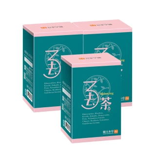 【順天本草】3去茶-含金銀花、靈芝、紅景天(5gx10入/盒X3盒)