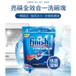 【finish 亮碟】洗碗機專用全效合一洗碗塊24顆+光潔潤乾劑400ml+軟化鹽1kg(3入組)