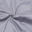 【ROBERTA 諾貝達】商務襯衫 台灣製 腰身嚴選 點點的品味 舒適休閒長袖襯衫(灰)