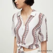 【ALLSAINTS】LENI LETICIA 短袖襯衫Optic White WH235Y(舒適版型)
