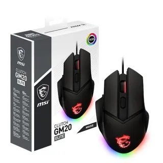【MSI 微星】CLUTCH GM20 ELITE 電競滑鼠(GM20電競滑鼠)
