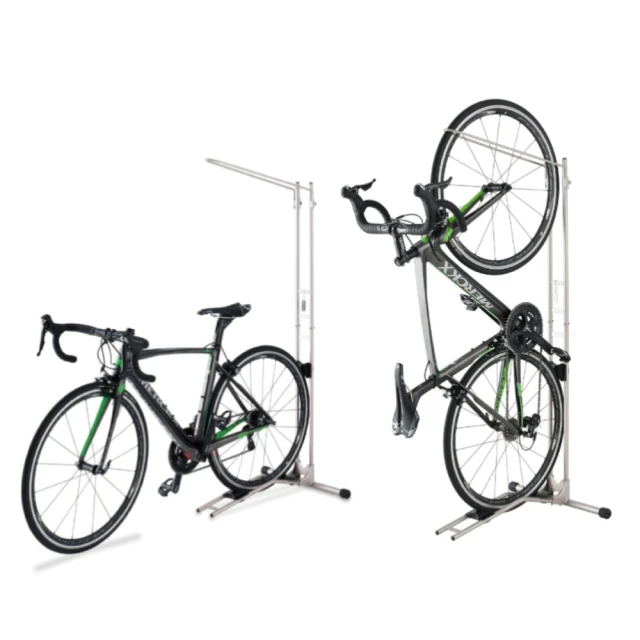 運動收納哥 工業風 不鏽鋼 自行車壁掛式自行車架(展示架 停