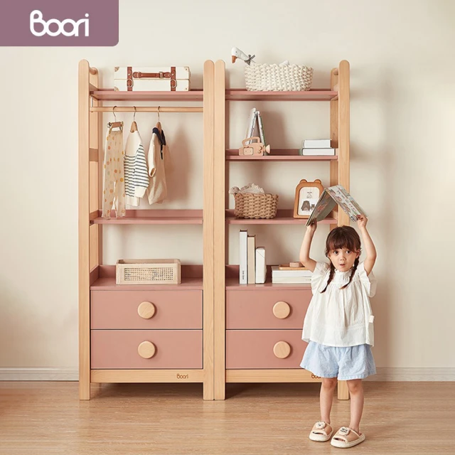 成長天地 澳洲Boori 兒童床青少年實木床頭櫃收納櫃BR0