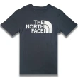 【The North Face】黑色棉短袖 短T 背後小LOGO(平輸品)