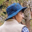 【ADISI】輕量3L防水高透氣印花中盤帽 AH23049 / 星幻藍(防水帽 防曬帽 遮陽帽)