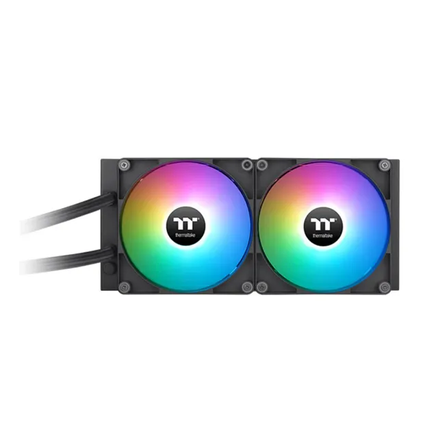 【Thermaltake 曜越】TH280 V2 ARGB Sync主板連動版一體式 280mm 水冷散熱器(CL-W375-PL14SW-A)