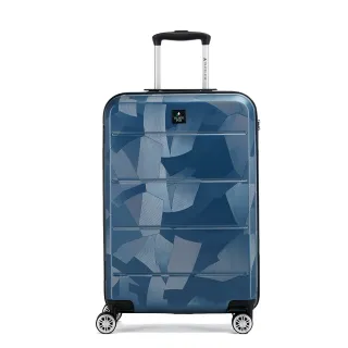 【TRAVEL FOX 旅狐】20吋閃耀拉鍊旅行行李箱-藍