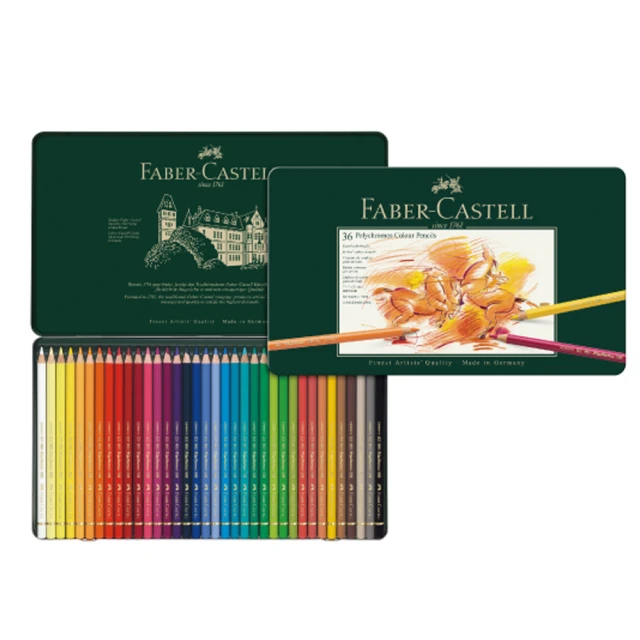 Faber-Castell 輝柏 藝術家級油性色鉛筆36色 / 盒 110036