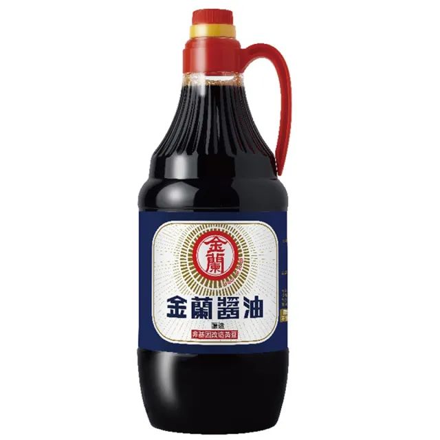 【金蘭食品】金蘭醬油2000ml x6入/箱