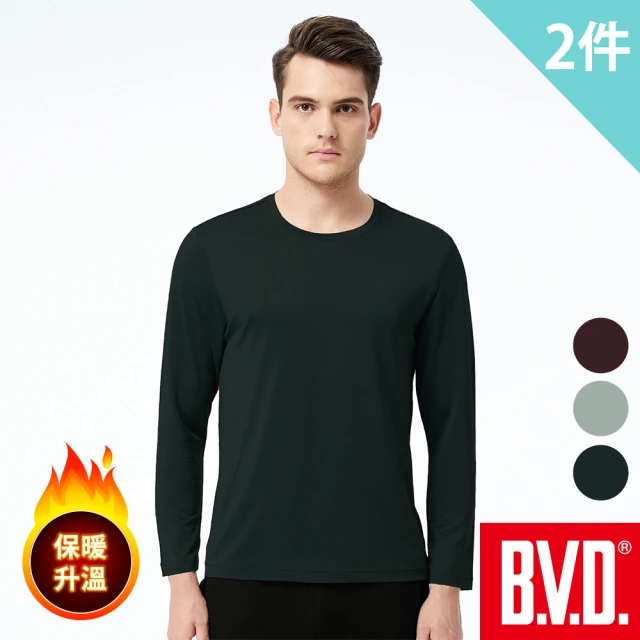 BVD 4件組蓄熱恆溫半高領長袖衫(蓄熱 保暖 柔軟)好評推