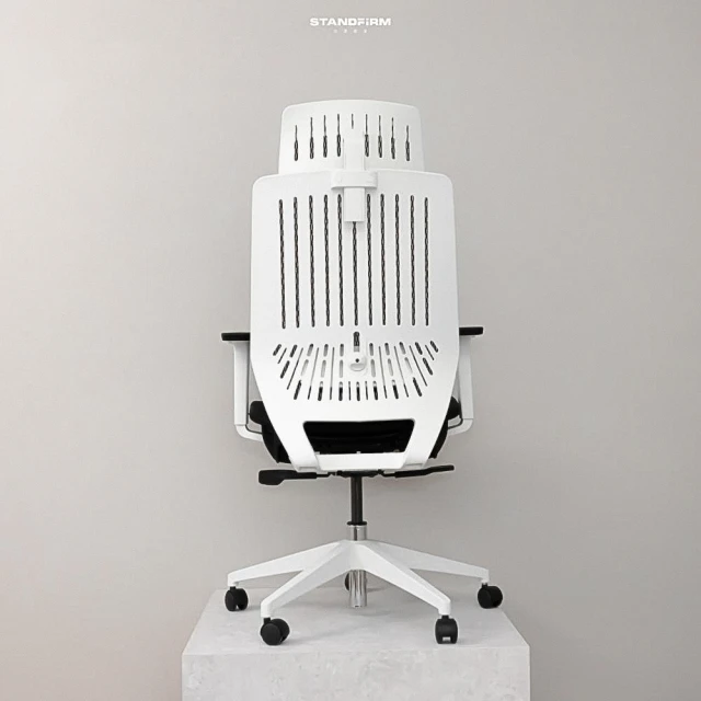 BackboneBackbone Peacock白框網座 人體工學椅(獨家販售透氣網座款)