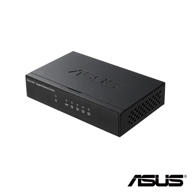 【ASUS 華碩】交換器+分享器組★RT-AX82UV2電競路由器/分享器+GX-U1051