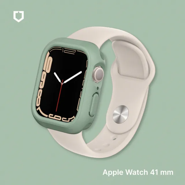 犀牛盾錶殼組【Apple】Apple Watch S9 GPS 41mm(鋁金屬錶殼搭配運動型錶環)