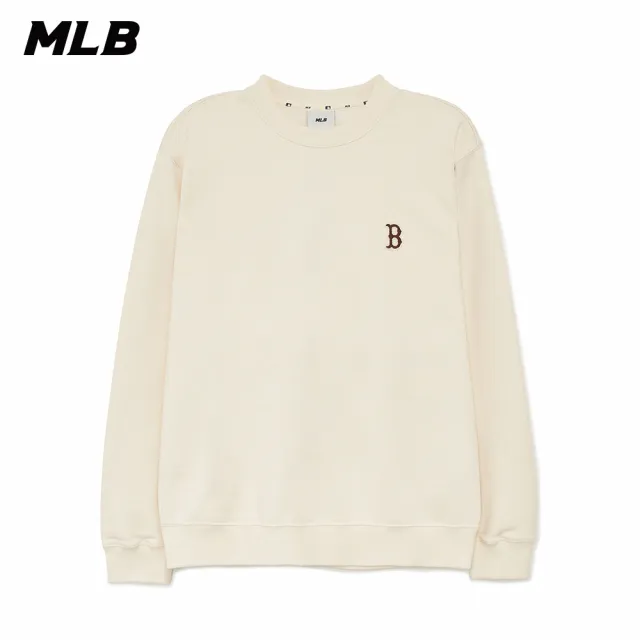 【MLB】小Logo長袖大學T 波士頓紅襪隊(3AMTB0134-43CRD)