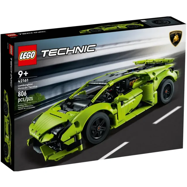 【LEGO 樂高】42161 Technic科技系列 藍寶堅尼Huracan Tecnica(車輛 積木 模型)