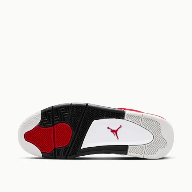 NIKE 耐吉】休閒鞋Air Jordan 4 Red Cement 運動穿搭白紅紅水泥男鞋