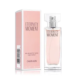 【Calvin Klein 凱文克萊】CK Eternity Moment 永恆時刻女性淡香精 30ML(國際航空版)